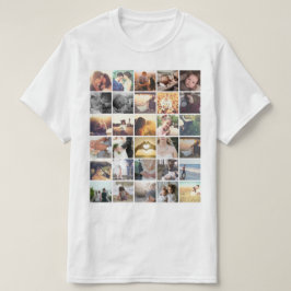 T-shirts Colagem de fotos
