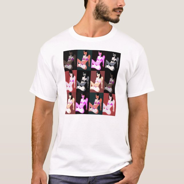 T-shirts Colagem LivingDoll 7 (Frente)