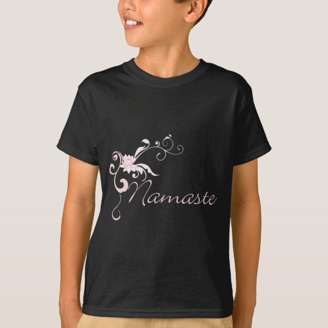 T-shirts Colar Rosa com rolhas e espirais (Frente)