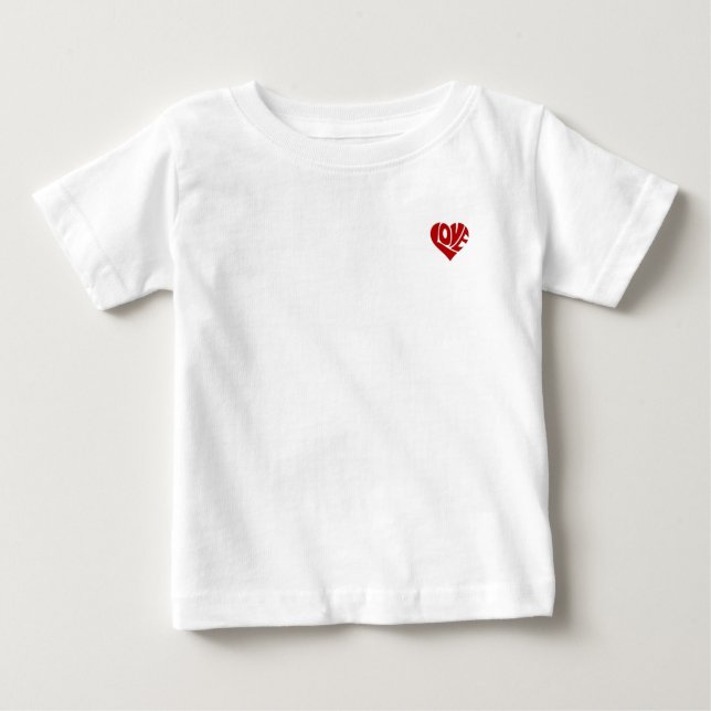 T-shirts Coleção de amor (Frente)