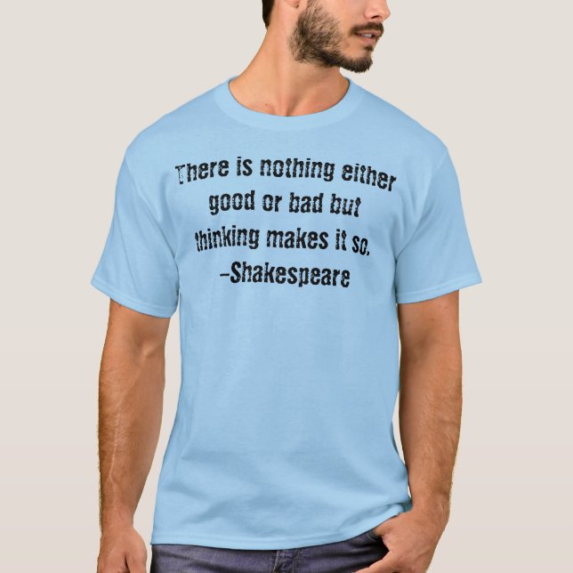 T-shirts Coleção de Cotas-Duo:Ali—Shirt Shakespeare (Frente)