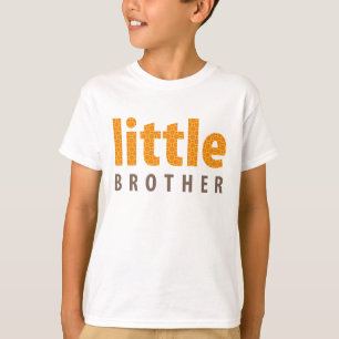 T-shirts COLEÇÃO DE SIBLINGS - irmãozinho {laranja}
