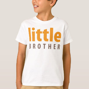 T-shirts COLEÇÃO DE SIBLINGS - irmãozinho {laranja}