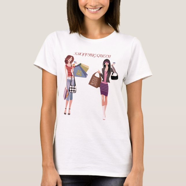 T-SHIRTS COLEÇÃO SHOPPING QUEEN (Frente)