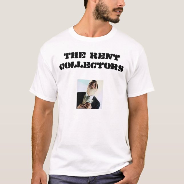 T-shirts Coletores de aluguel (Frente)