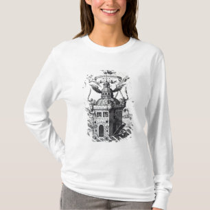 T-shirts Collegium Fama Fraternitatis do Frontispiece '