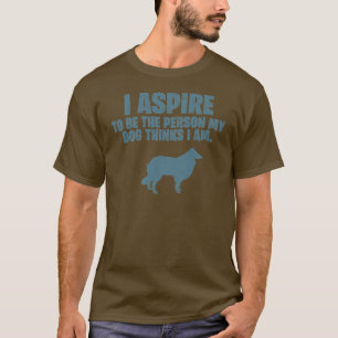 T-shirts Collie áspero