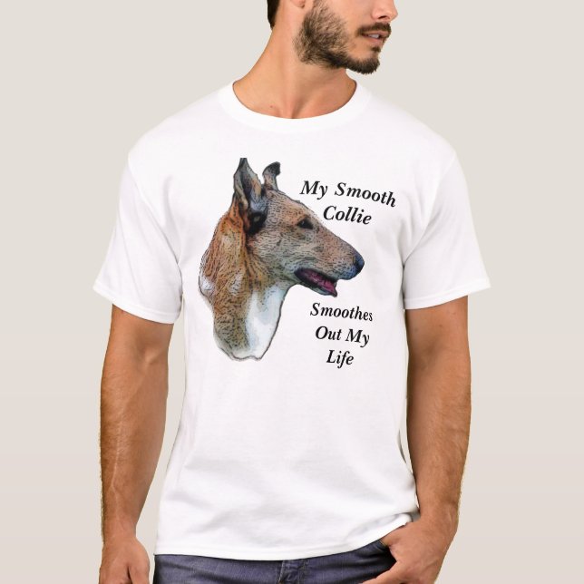 T-shirts Collie Suave (Frente)