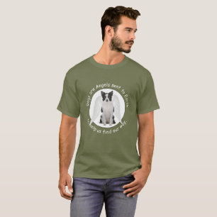 T-shirts Collies de Borda são Angels T Shirt