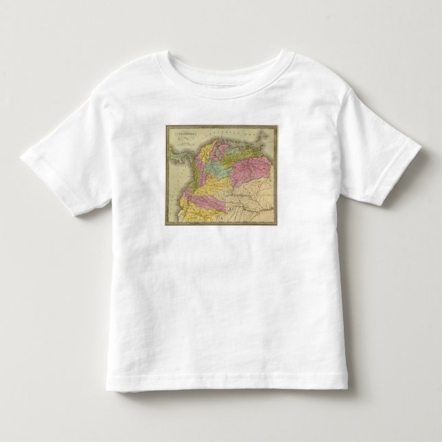 T-shirts Colômbia (Frente)