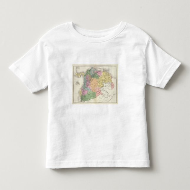 T-shirts Colômbia e Venezuela 2 (Frente)