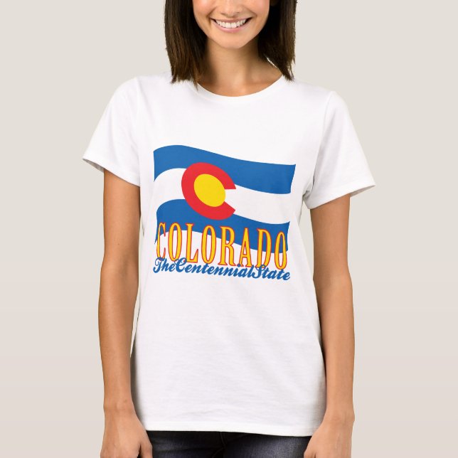 T-shirts Colorado (Frente)