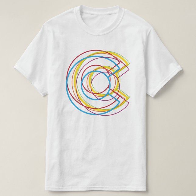 T-shirts colorado pride blur (Frente do Design)