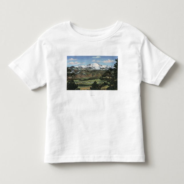 T-shirts Colorado Springs, CO - pico dos piques (Frente)