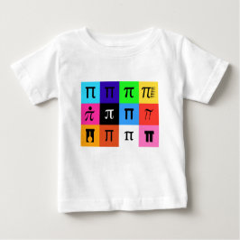 T-shirts colorblock feliz pi dia