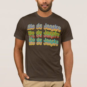 T-shirts Colored typography "Rio"