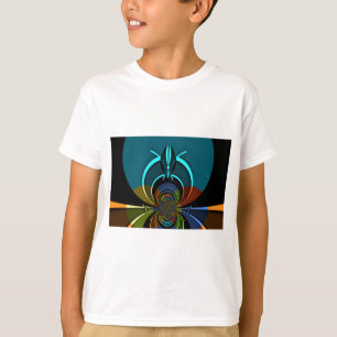 T-shirts Colorida Maasai Shield Design