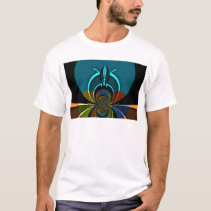 T-shirts Colorida Maasai Shield Design