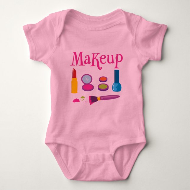 T-shirts Colorida Makeup (Frente)