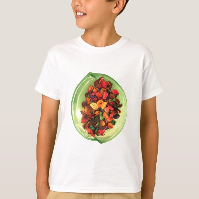 T-shirts Colorida Potpourri: Uma Tela Nacional (Frente)