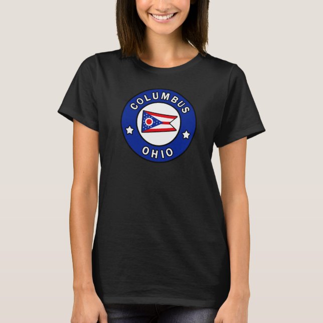 T-shirts Columbus Ohio (Frente)