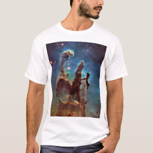 T-shirts Colunas da nebulosa de HDR Eagle da criação
