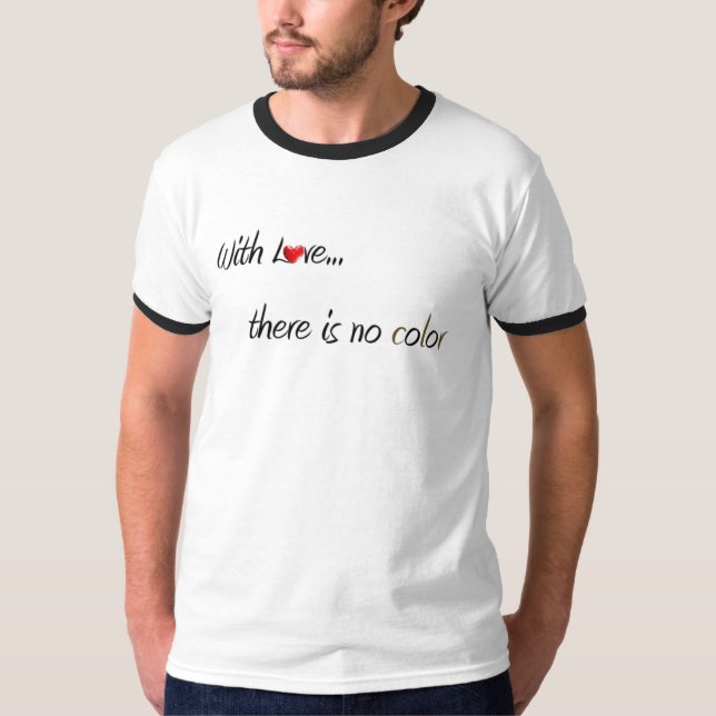 T-shirts "Com amor…" Logotipo (Frente)