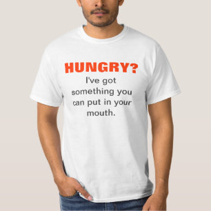 T-SHIRTS COM FOME?