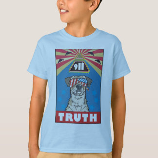 T-shirts "Com Liberdade e Justiça para Todos" Crianças T-Sh