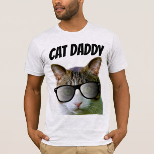 T-Shirts com PAI de PAI CAT Óculos de sol