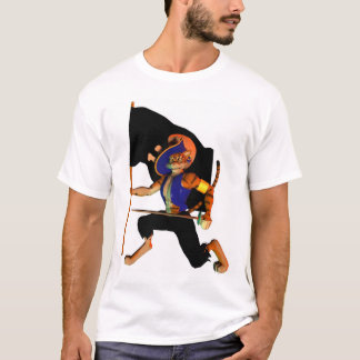 T-shirts Com passo semelhante aos felinos