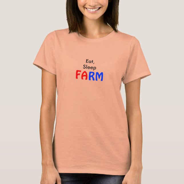T-shirts Coma, Dorme, FAZENDA (Frente)
