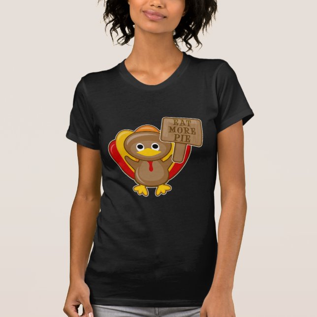 T-shirts Coma mais torta Turquia (Frente)