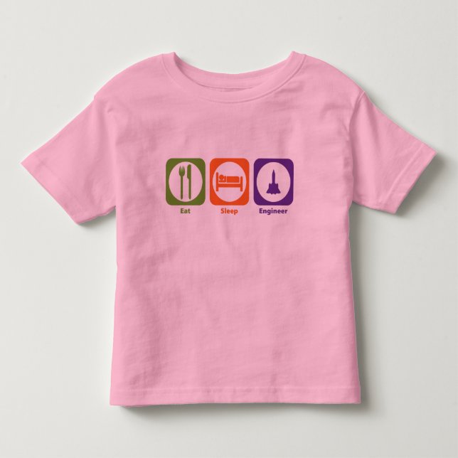 T-shirts Coma o engenheiro do sono (Frente)