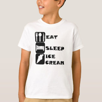 T-shirts Coma o Sorvete de latência