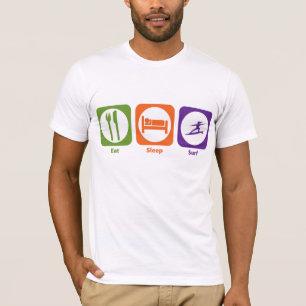 T-shirts Coma o surf do sono