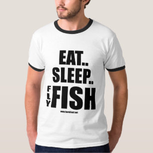 T-shirts Coma peixes da mosca do sono