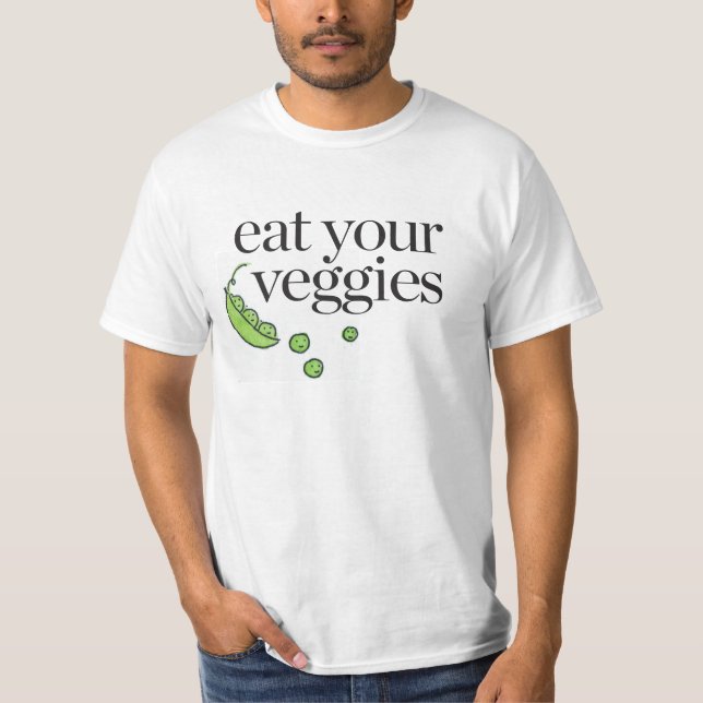 T-shirts Coma seus vegetarianos (Frente)