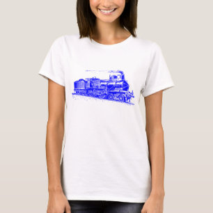 T-shirts Comboio 03 - Azul