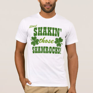T-shirts Comece agitar aqueles trevos!