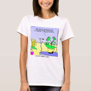 T-shirts Comediantes Standup de Botânica Engraçados