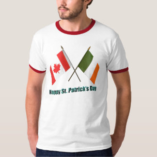 T-shirts Comemorando a herança do Canadense-Irlandês
