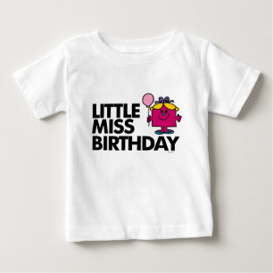 T-shirts Comemore a senhorita pequena Aniversário