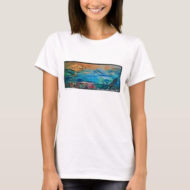 T-SHIRTS COMÉRCIO DE ESCRAVOS (Frente)