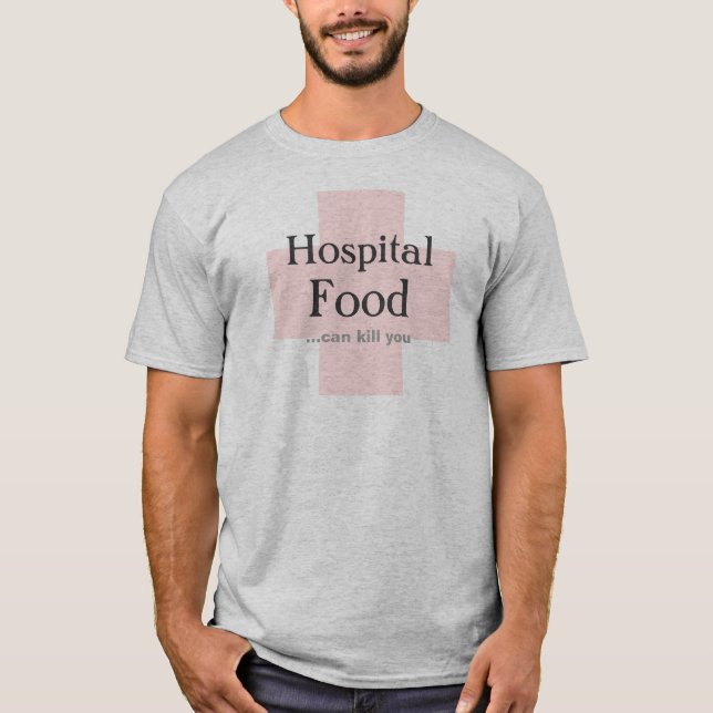 T-shirts Comida de Hospital (Frente)