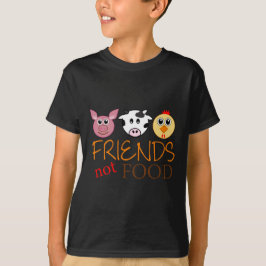 T-shirts Comida dos amigos não