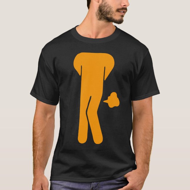 T-shirts COMIDA TAI PODE SER PICANTE ⚠ Sinal engraçado: Ban (Frente)