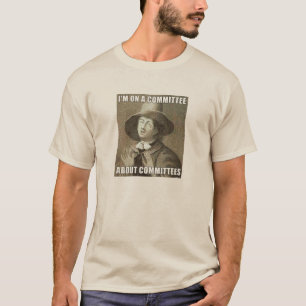 T-shirts Comitê sobre o T dos comitês