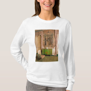 T-shirts Commode e cadeira no bedchamber do estado