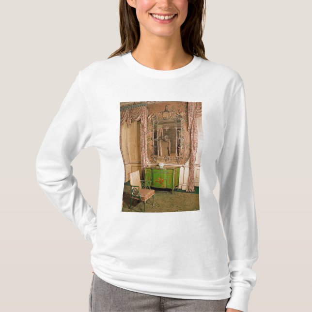 T-shirts Commode e cadeira no bedchamber do estado (Frente)
